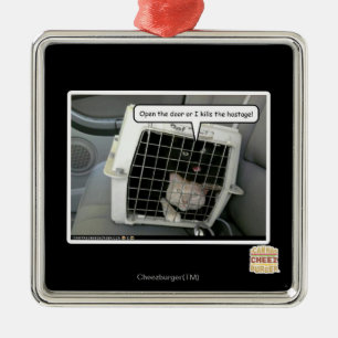 Öffnen Sie die Tür Ornament Aus Metall