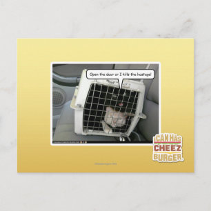 Öffnen Sie die Tür Postkarte