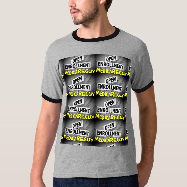 Öffnen Sie Einschreibung T-Shirt (Vorderseite)