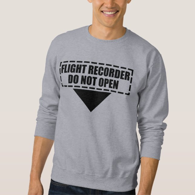 ÖFFNEN SIE FDR NICHT. SWEATSHIRT (Vorderseite)