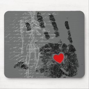 ÖFFNEN SIE HERZ MOUSEPAD