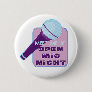 Öffnen Sie Mic-Nachtknopf Button