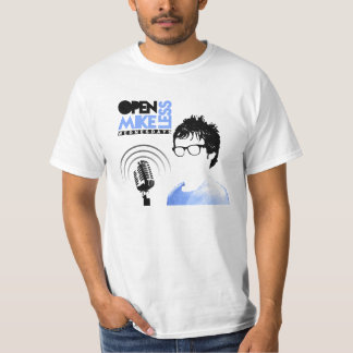 Öffnen Sie Mikeless T-Shirt mit hinteren Daten