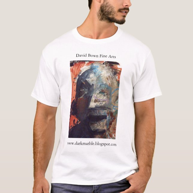 öffnen Sie Mundmaske T-Shirt (Vorderseite)