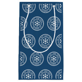 Öffnen Sie nicht bis Blue Christmas Geschenktasche Kleine Geschenktüte