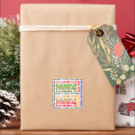 ÖFFNEN SIE NICHT "BIS CHRISTMAS! QUADRATISCHER AUFKLEBER<br><div class="desc">* Lass diese Weihnachtswarnung dem Empfänger "NICHT ÖFFNEN" bis CHRISTMAS!" ~ aber werden diese Worte sie davon abhalten zu pieken, zu schütteln oder zu erraten, was es ist? * Sticker machen Spaß während der Winterferien-Jahreszeit! * Mehrere Größen- und Formoptionen für diese Aufkleber * Wählen Sie Größe und Verwendung für Weihnachtsgeschenke,...</div>