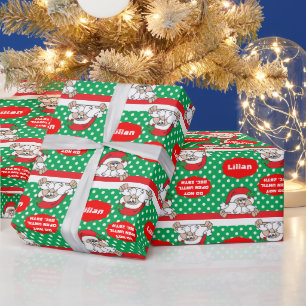 Öffnen Sie nicht bis Weihnachten Geschenkpapier