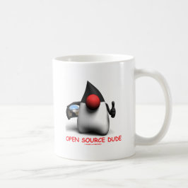 Öffnen Sie QuellTyp (Software-Entwickler-Herzog) Tasse