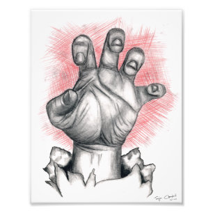 "Öffnen Sie sich nicht, absolut Innere " Fotodruck