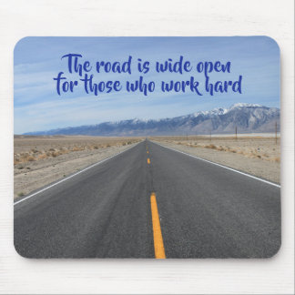 Öffnen Sie weit Straße Mousepad