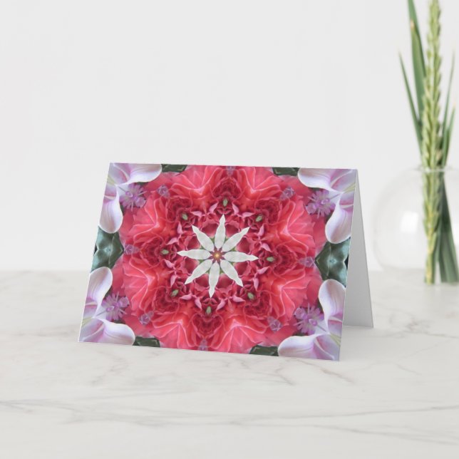 Öffnen zu LiebeMandala Karte (Vorderseite)