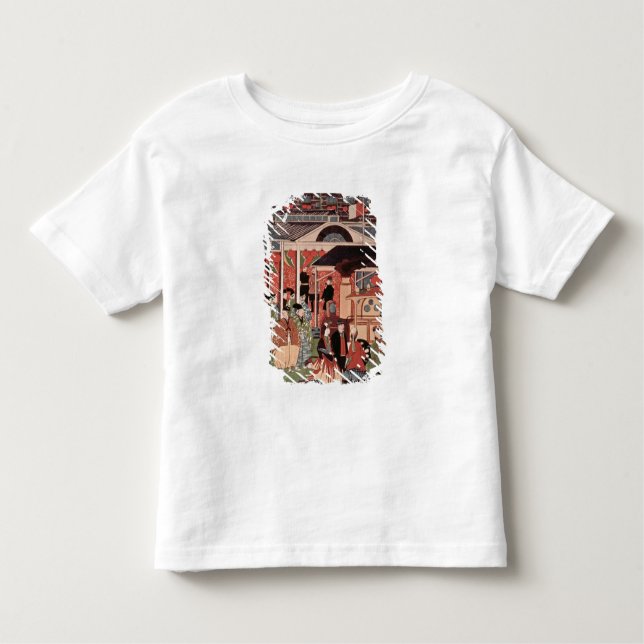 Öffnung der ersten Eisenbahn in Japan Kleinkind T-shirt (Vorderseite)