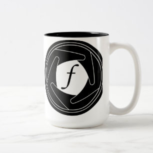 Öffnungs-Silhouette-Tasse Zweifarbige Tasse