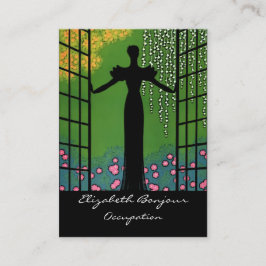 Öffnungs-Türen PAPER/SIZE/SHAPE WAHLEN - Visitenkarte