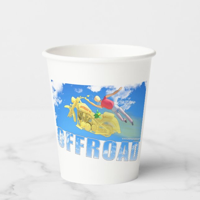 Offroad - 02 pappbecher (Vorderseite)