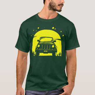Offroad-Abenteuer-Sport Retro-Mädchen T-Shirt