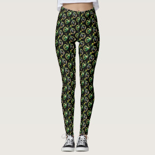 Offroad Downhill Sport Xtreme Wasserfarben Kunst,  Leggings