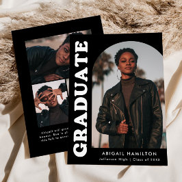 Offset Arch Black 4 Foto Abschluss Ankündigung