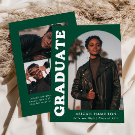 Offset Arch Green 4 Foto Abschluss Ankündigung