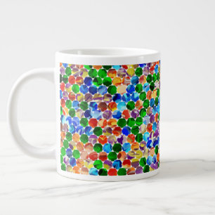 Offset Hexagons Swirl 20oz Tasse