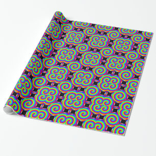 Offset Rainbow Spiral von Kenneth Yoncich Geschenkpapier