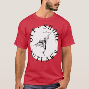 OffShore Outlaws Aufkleber T-Shirt