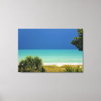 Offshore-Wetter gekreuzte Canvas Print