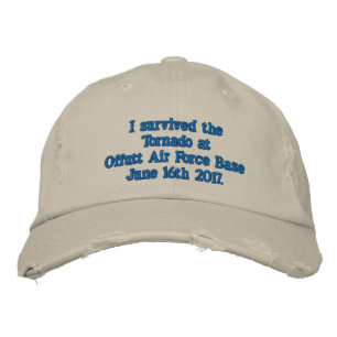 Offutt Luftwaffenstützpunkt Bestickte Baseballkappe