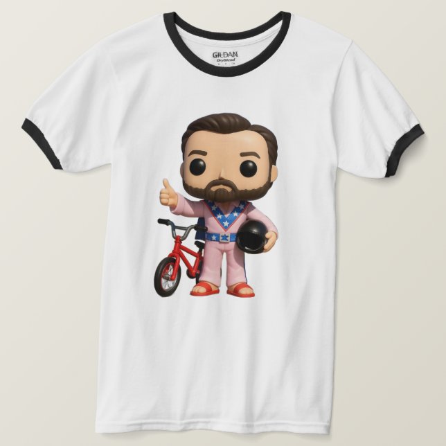 OFG DAS POP SHIRT! RINGER DESIGN! T-Shirt (Design vorne)