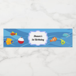 O'fishalal 1 Party Wasser Flasche Etikett