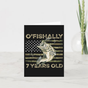 Ofishalal 7 Jahre Shirt 7. Geburtstag Us Flag Fi Karte