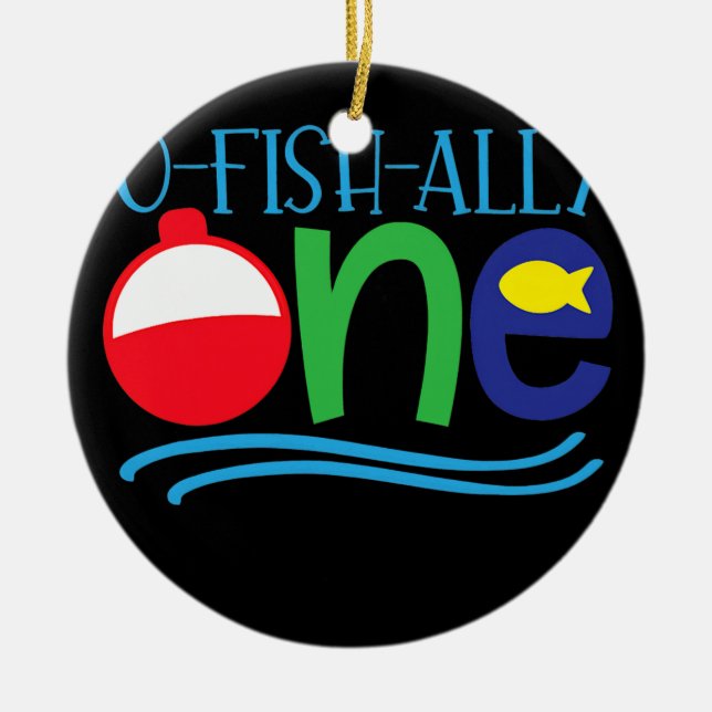 Ofishalal ONE baby O fish ally ONE Keramik Ornament (Vorne)