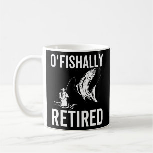 O'Fishalal wieder müde Funny Fishing Kaffeetasse