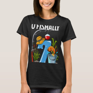 O'fishally 7 Jahre alt 7. Geburtstag Angeln 1 T-Shirt