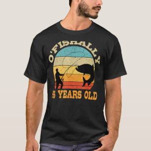 O'Fishally 95 Jahre alter Angel-Geburtstag-Themenp T-Shirt