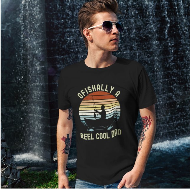 Ofishally a Reel Cool Dad T-Shirt (Von Creator hochgeladen)