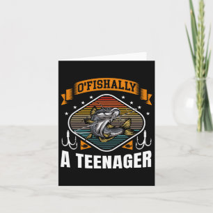 O'fishally a Teenager 13. Tag Fischen vor 13 Jahre Karte