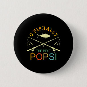 Ofishally Der beste Popsi Vintage Angel Opa Button