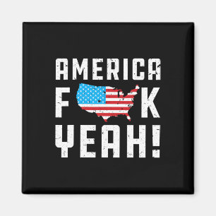 Ofjuly America Yeah Funny Gift Magnet