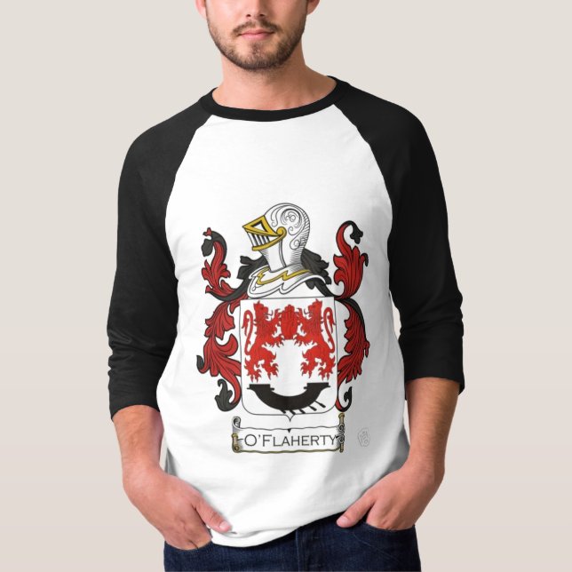 O'Flahertys großes Crest4 T-Shirt (Vorderseite)