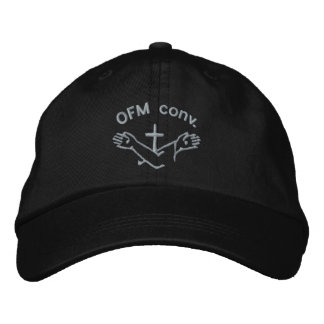 OFM conv. Franziskanisches Logo Bestickte Baseballkappe