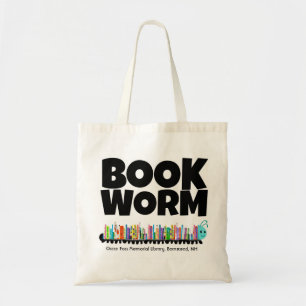 OFML Buch-Wurm-Taschen-Tasche Tragetasche
