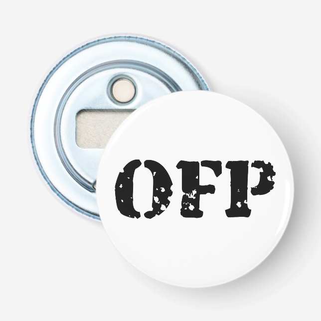 OFP FLASCHENÖFFNER (Vorderseite)