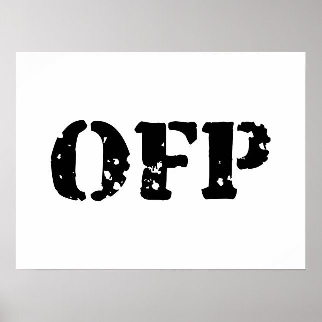 OFP POSTER (Vorne)