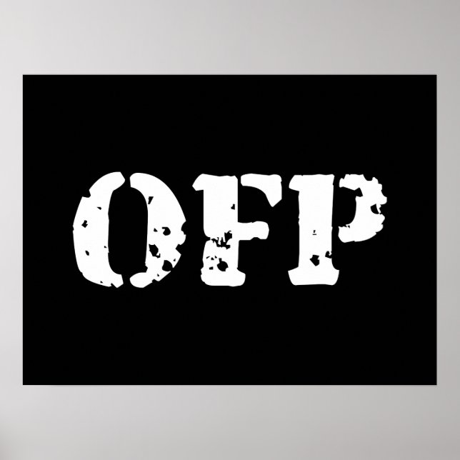OFP POSTER (Vorne)