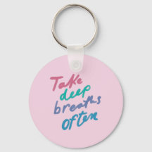 Oft tief atmen - inspirierende beruhigende Ba