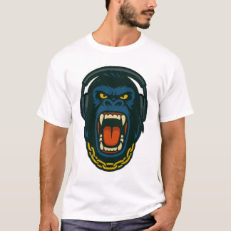 OG Beats – Der Kopfhörer-Gorilla T-Shirt