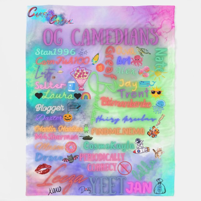 OG Camedian Fleece Blanket (Vorderseite)