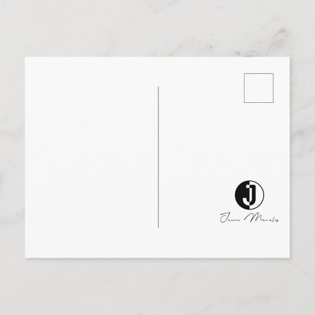 OG GANGSTA INTERAKTIVE POSTCARD POSTKARTE (Rückseite)