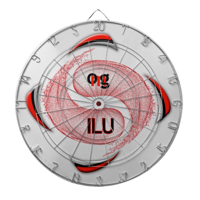 OG! ilu Dartscheibe (vorne)